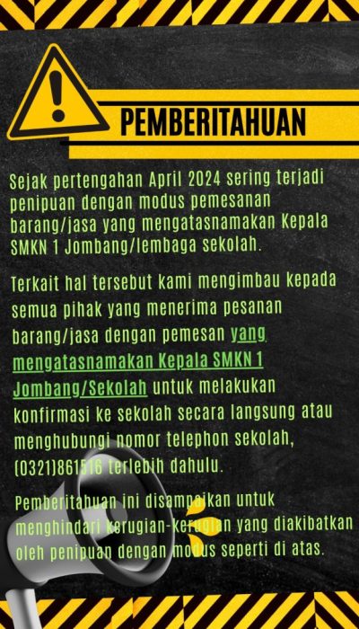 pengumuman
